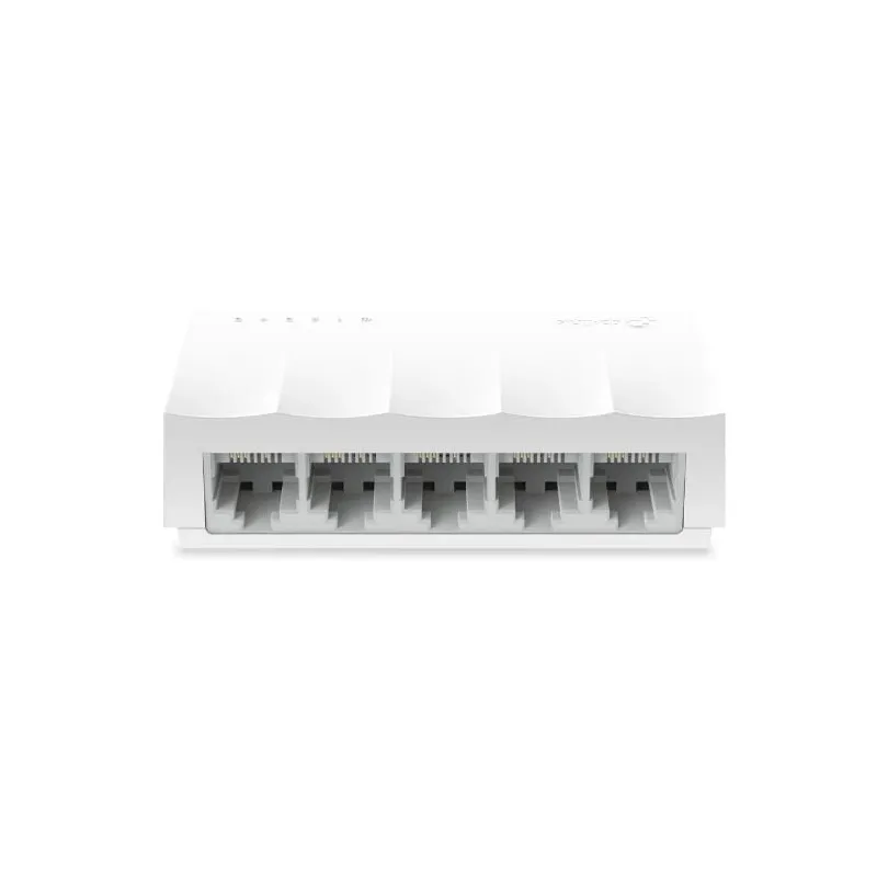 TP-LINK - 5-Port 10-100Mbps Desktop Network Switch - LS1005 - Unmanaged - Desktop - Power supply type External