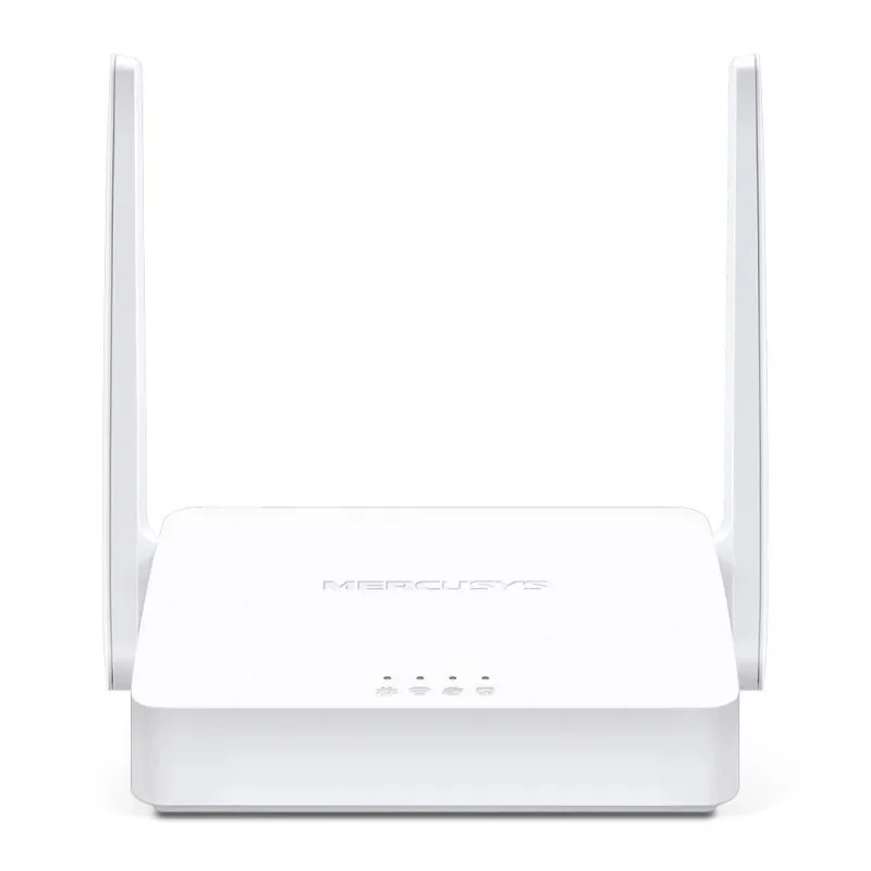 Wireless Router-MERCUSYS-Wi-Fi 4 ,802.11n,-Data speed 300 Mbit-s-Ethernet WAN Yes-WAN connection type RJ-45-Ethernet LAN