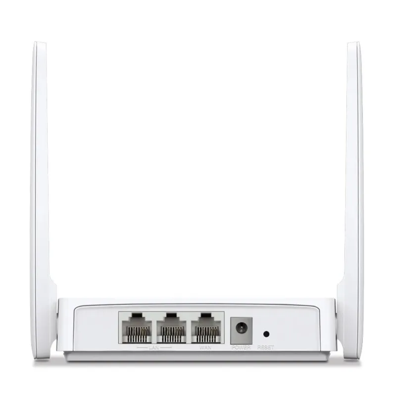 Wireless Router-MERCUSYS-Wi-Fi 4 ,802.11n,-Data speed 300 Mbit-s-Ethernet WAN Yes-WAN connection type RJ-45-Ethernet LAN