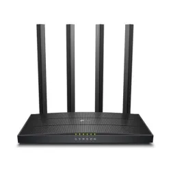 Wireless Router-TP-LINK-Wireless Router-1167 Mbps-IEEE 802.11n-IEEE 802.11ac-USB 2.0-1 WAN-4x10-100-1000M-Number of antennas