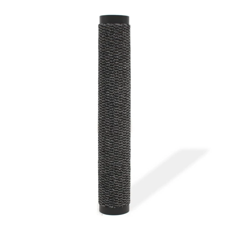 vidaXL paklājs, taisnstūra formas, 60x90 cm, antracītpelēks