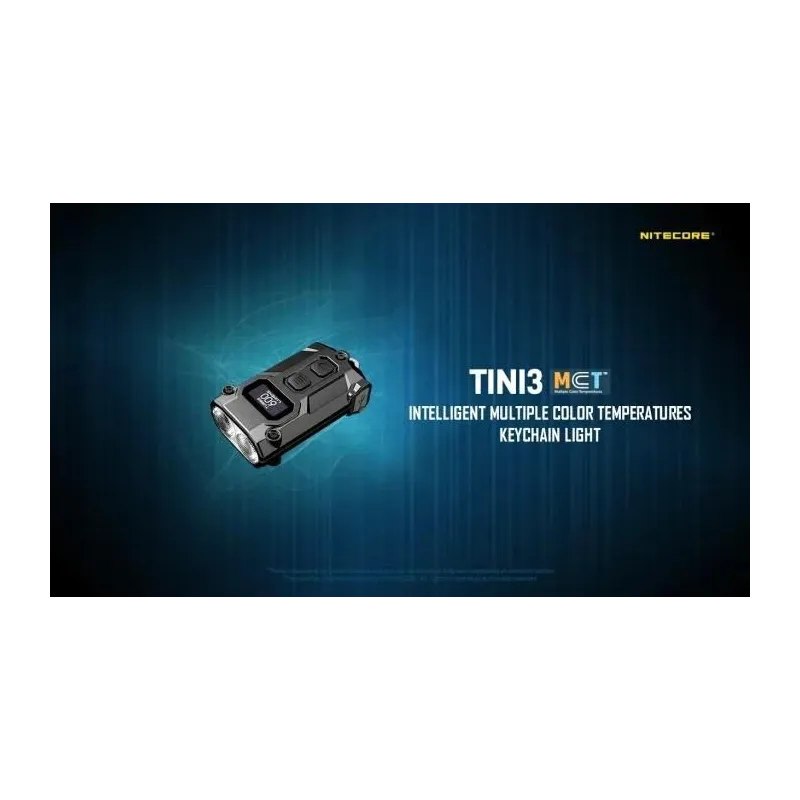 Flashlight t series 600 lumens-tini3 nitecore