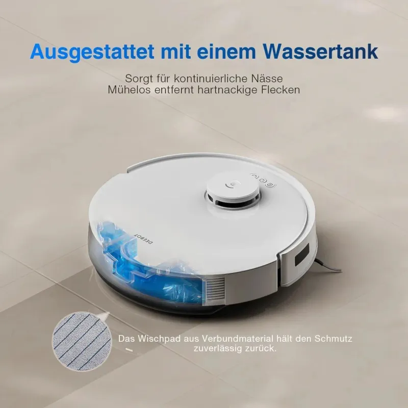 Vacuum cleaner robot-white deebot n20 ecovacs
