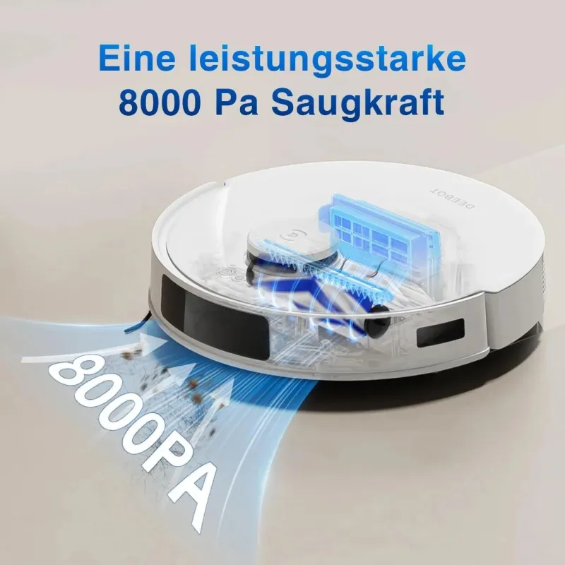 Vacuum cleaner robot-white deebot n20 ecovacs