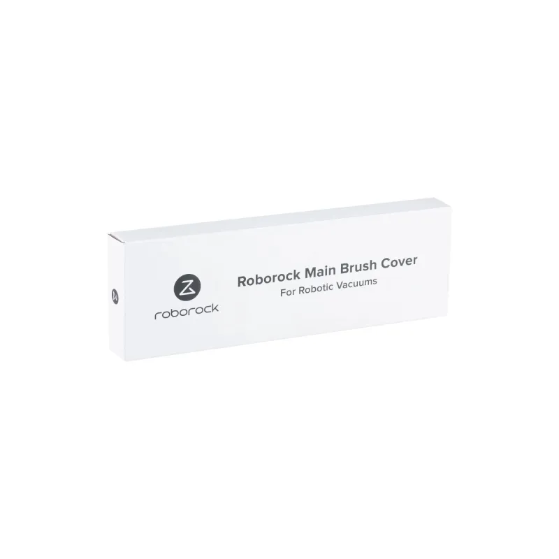 Vacuum Cleaner Accessory-ROBOROCK-Rubber Main Brush Cover-Light Grey-For Qrevo-Qrevo MaxV-Qrevo S-Qrevo Pro-Qrevo Plus-8.02.0241