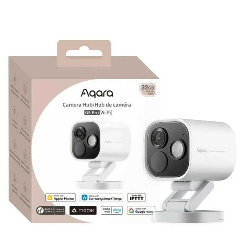 Smart home g5 pro wi-fi camera-hub white ch-c07d-w aqara