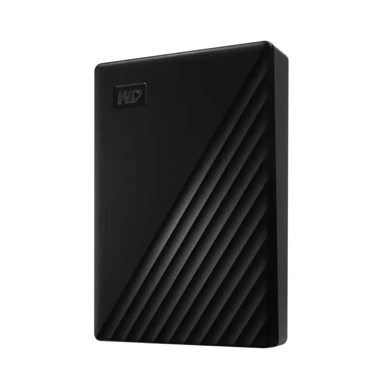 External HDD-WESTERN DIGITAL-My Passport-6TB-USB 2.0-USB 3.2-Colour Black-WDBR9S0060BBK-WESN