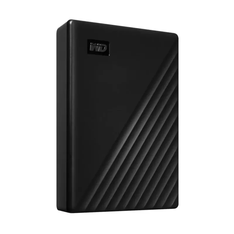 External HDD-WESTERN DIGITAL-My Passport-6TB-USB 2.0-USB 3.2-Colour Black-WDBR9S0060BBK-WESN