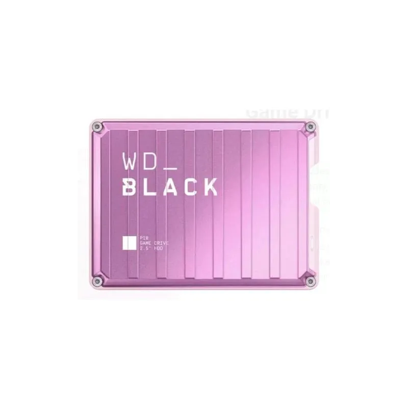 External HDD-WESTERN DIGITAL-P10 Game Drive-WDBA2W0020BPK-WESN-2TB-USB 3.2-Colour Pink-WDBA2W0020BPK-WES1