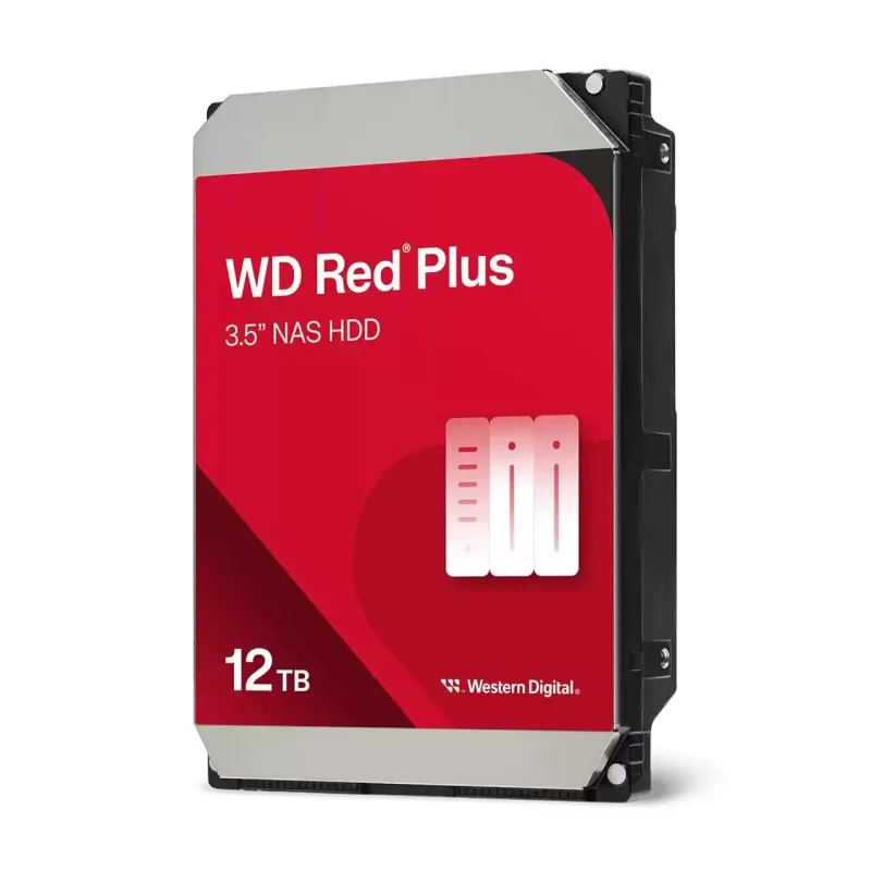 HDD-WESTERN DIGITAL-Red Plus-12TB-SATA-512 MB-7200 rpm-3,5-WD120EFGX