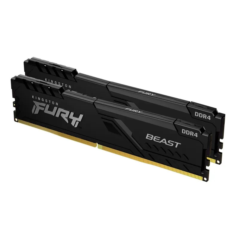 Memory dimm 16gb pc28800 ddr4-kit2 kf436c17bbk2-16 kingston