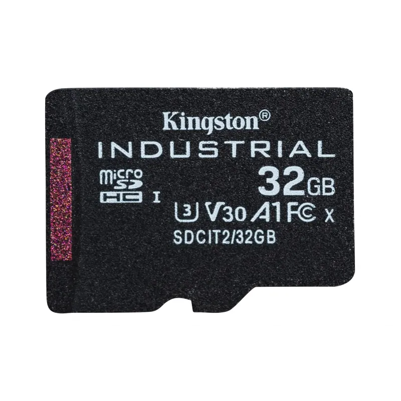 Kingston - UHS-I - 32 GB - microSDHC-SDXC Industrial Card - Flash memory class Class 10, UHS-I, U3, V30, A1