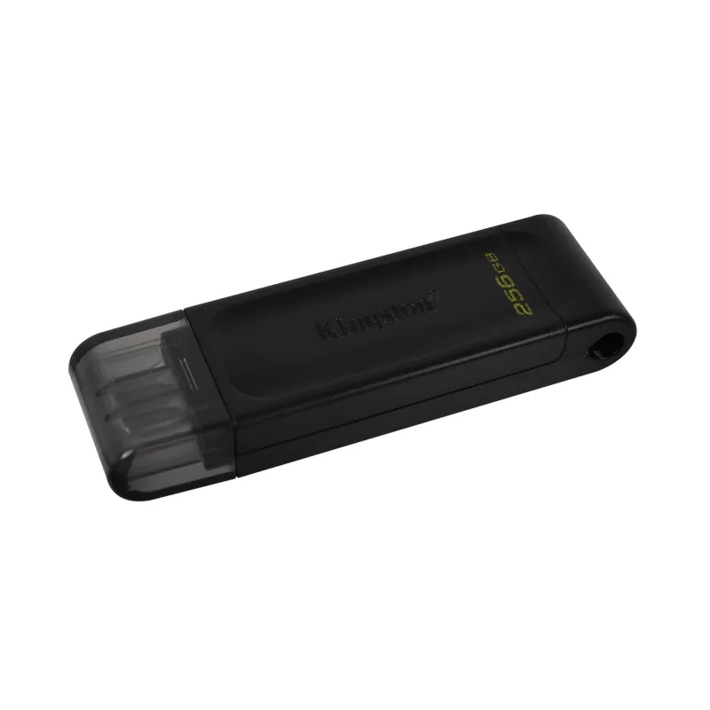Memory drive flash usb-c 256gb-dt70-256gb kingston