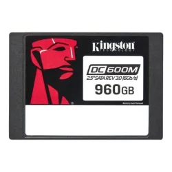SSD-KINGSTON-DC600M-960 GB-1752xTBW rating-MTBF 2000000 h-Read speed 560 MB-s-Write speed 530 MB-s-Serial ATA