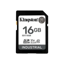 Kingston - SDHC-SDXC SD - Flash Memory Card - 16 GB - Black