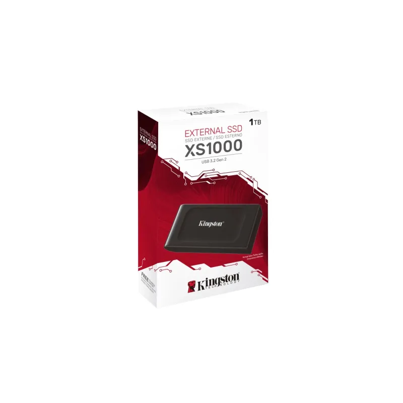 External SSD-KINGSTON-XS1000-1TB-USB 3.2-Write speed 1000 MBytes-sec-Read speed 1050 MBytes-sec-SXS1000-1000G