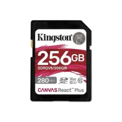 Kingston - Canvas React Plus - 256 GB - SD - Flash memory class 10