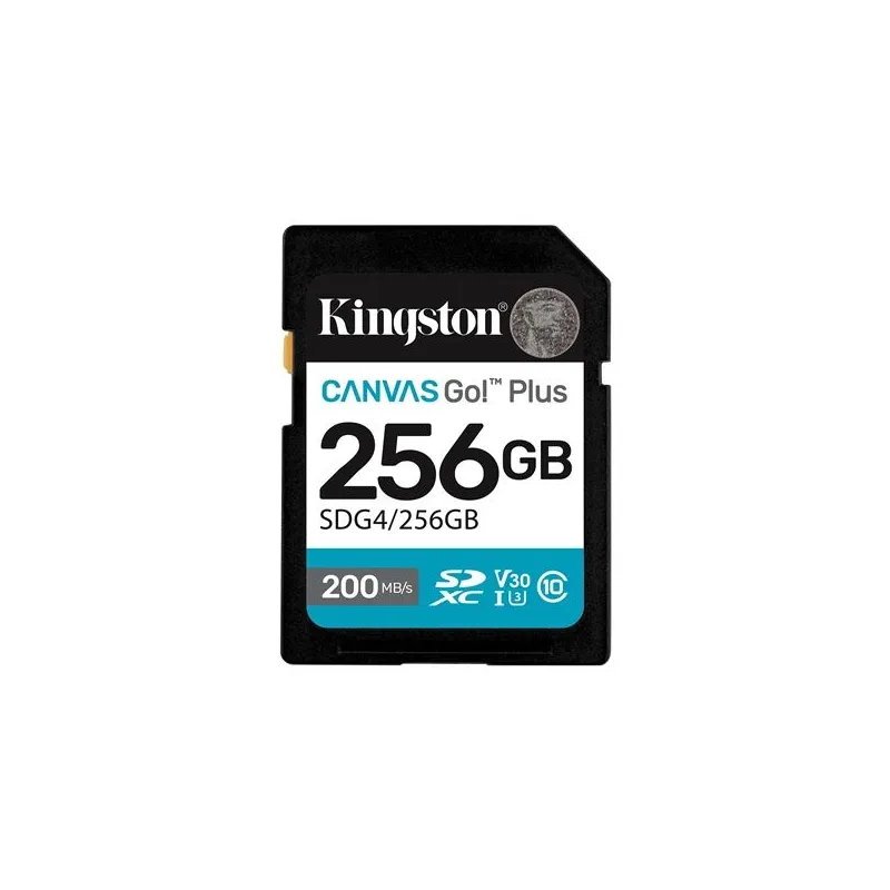 Memory sdxc 256gb uhs-i-sdg4-256gb kingston