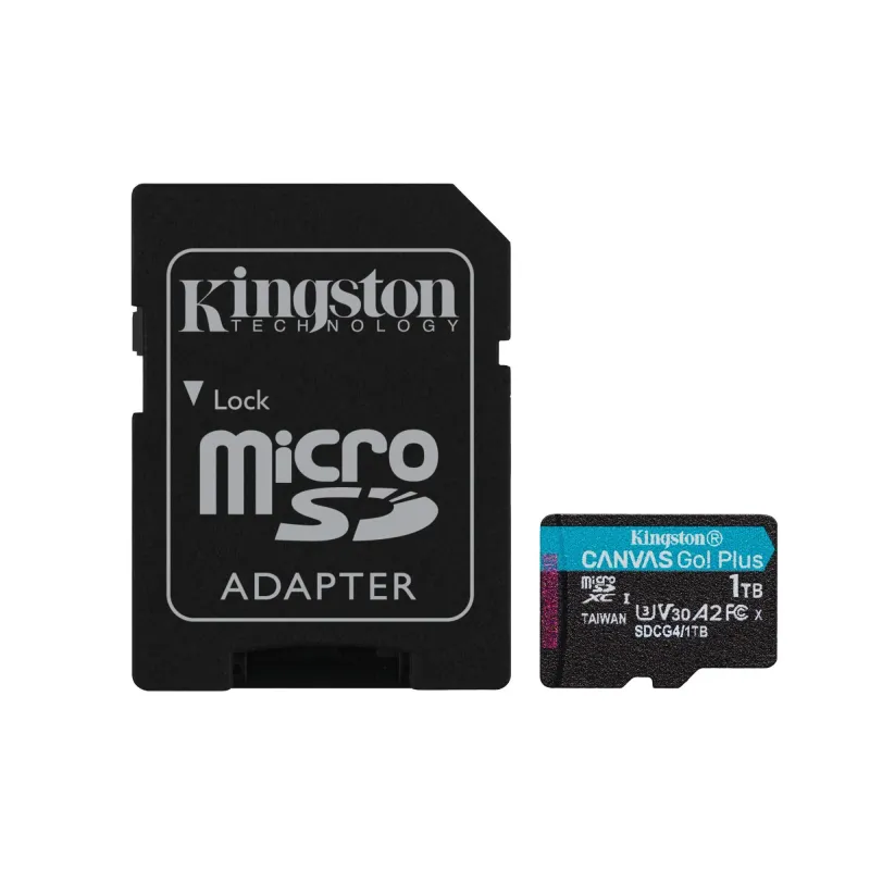 Memory micro sdxc 1tb uhs-i-w-a sdcg4-1tb kingston