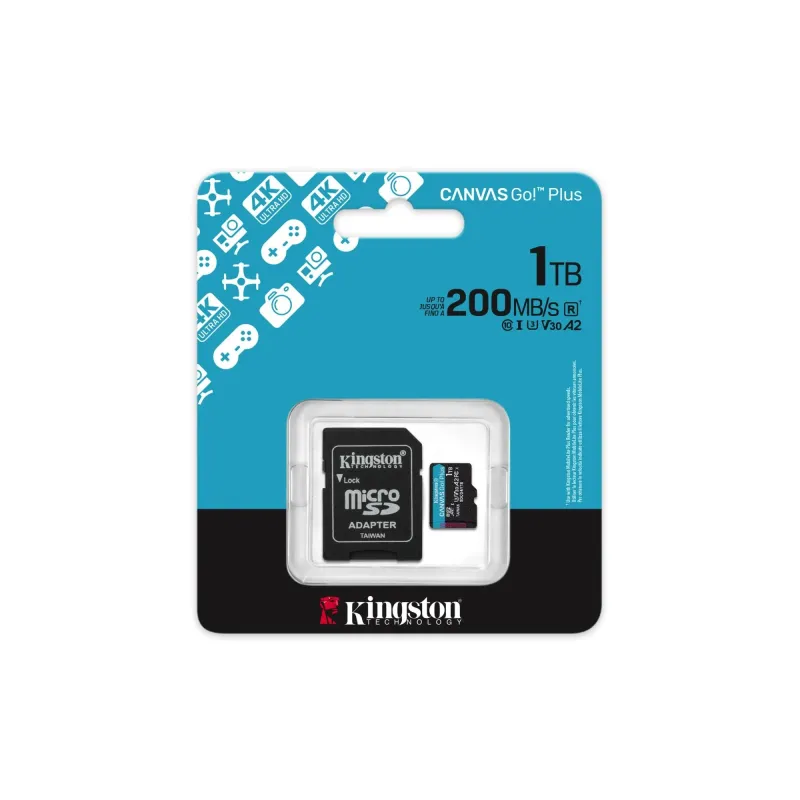 Memory micro sdxc 1tb uhs-i-w-a sdcg4-1tb kingston
