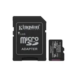 Memory micro sdxc 256gb uhs-i-w-adapter sdcs3-256gb kingston