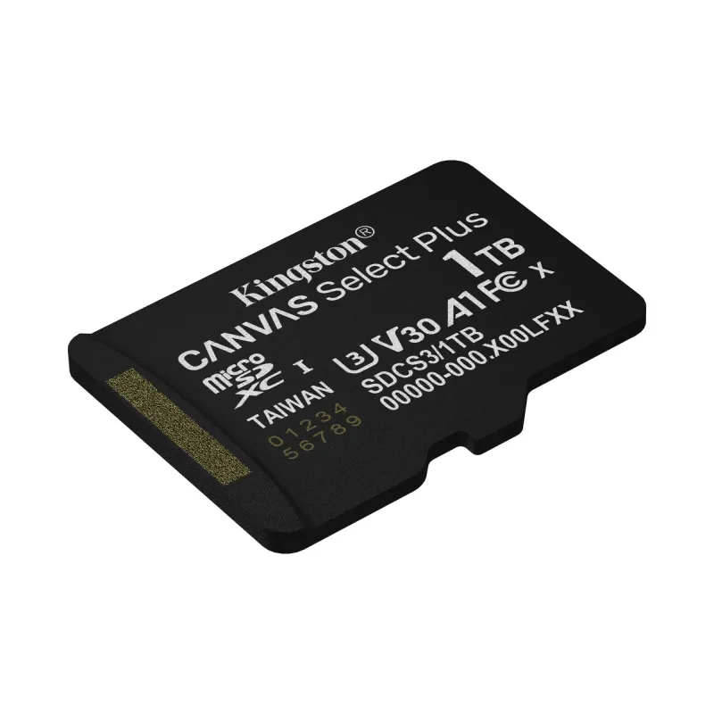 Memory micro sdxc 1tb uhs-i-w-adapter sdcs3-1tb kingston