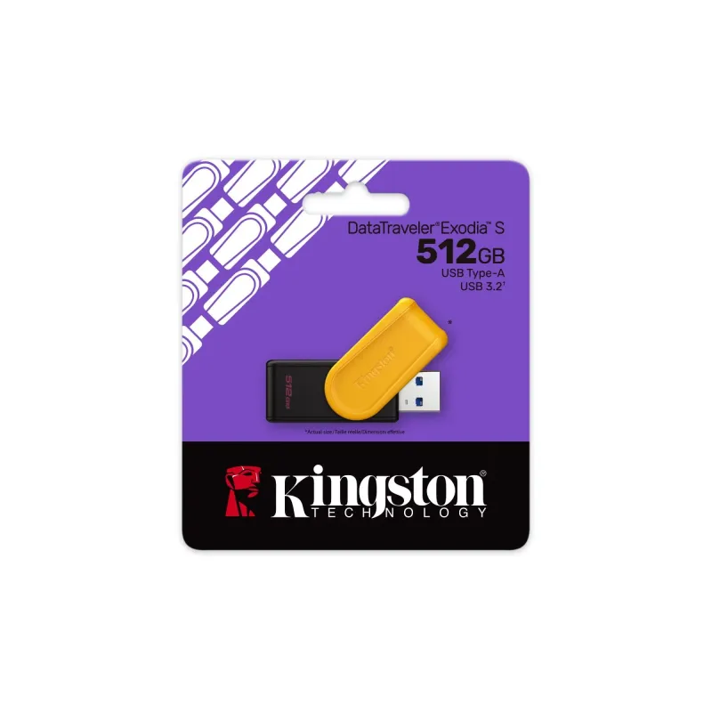Memory drive flash usb3.2-512gb dtxs-512gb kingston
