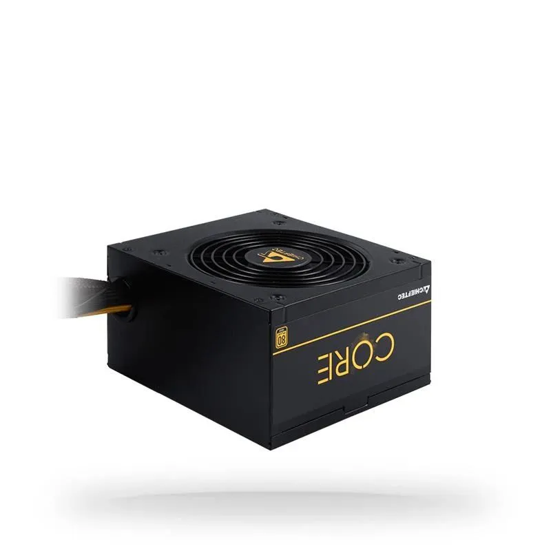 Power Supply-CHIEFTEC-500 Watts-Efficiency 80 PLUS GOLD-PFC Active-BBS-500S
