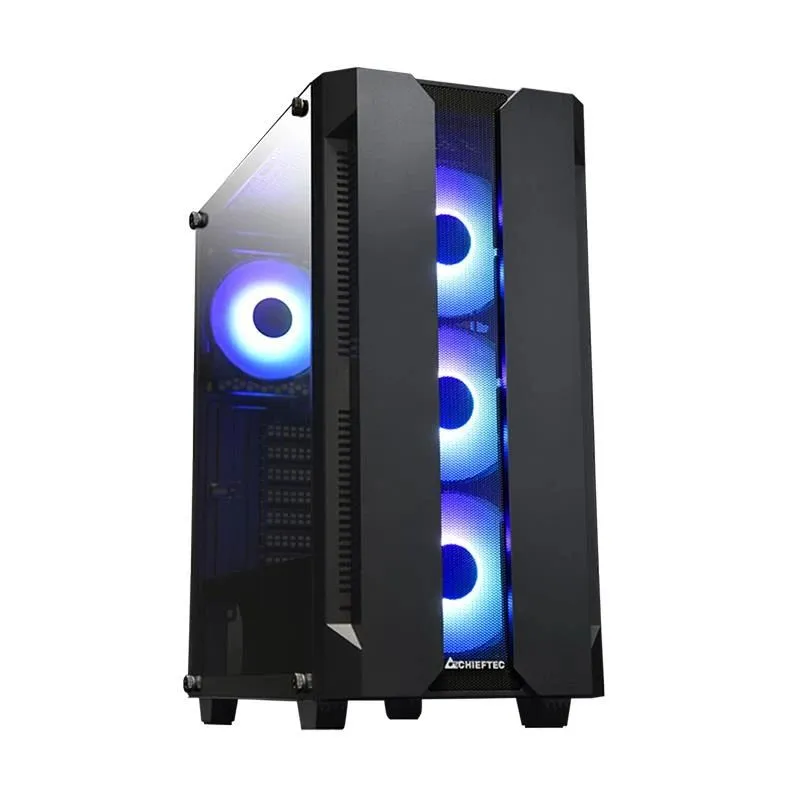 Case-CHIEFTEC-HUNTER-MidiTower-Not included-ATX-MiniITX-Colour Black-GS-01B-OP