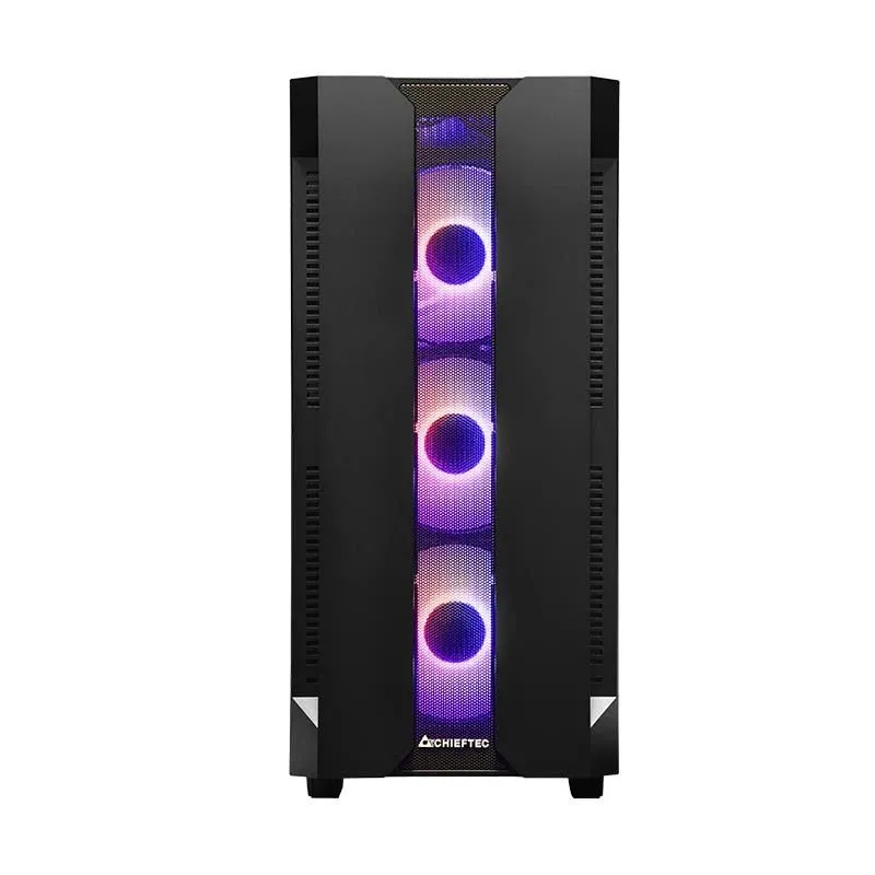 Case-CHIEFTEC-HUNTER-MidiTower-Not included-ATX-MiniITX-Colour Black-GS-01B-OP
