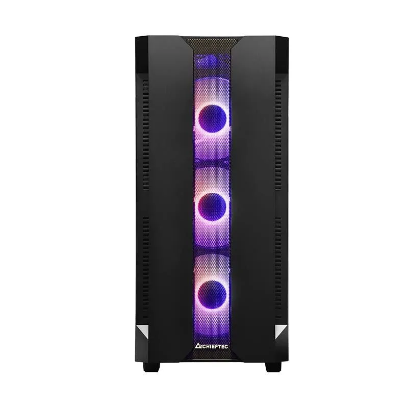 Case-CHIEFTEC-HUNTER-MidiTower-Not included-ATX-MiniITX-Colour Black-GS-01B-OP