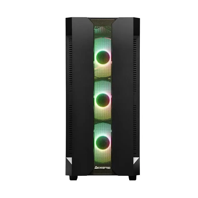 Case-CHIEFTEC-HUNTER-MidiTower-Not included-ATX-MiniITX-Colour Black-GS-01B-OP