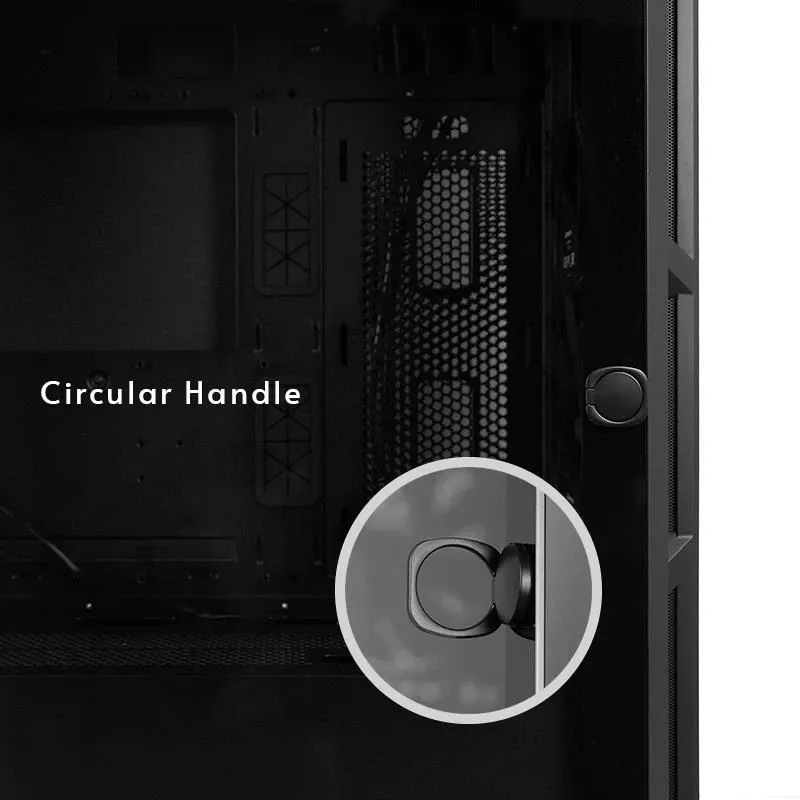 Case-CHIEFTEC-APEX AIR-MidiTower-Not included-ATX-MicroATX-MiniITX-Colour Black-GA-01B-M-OP