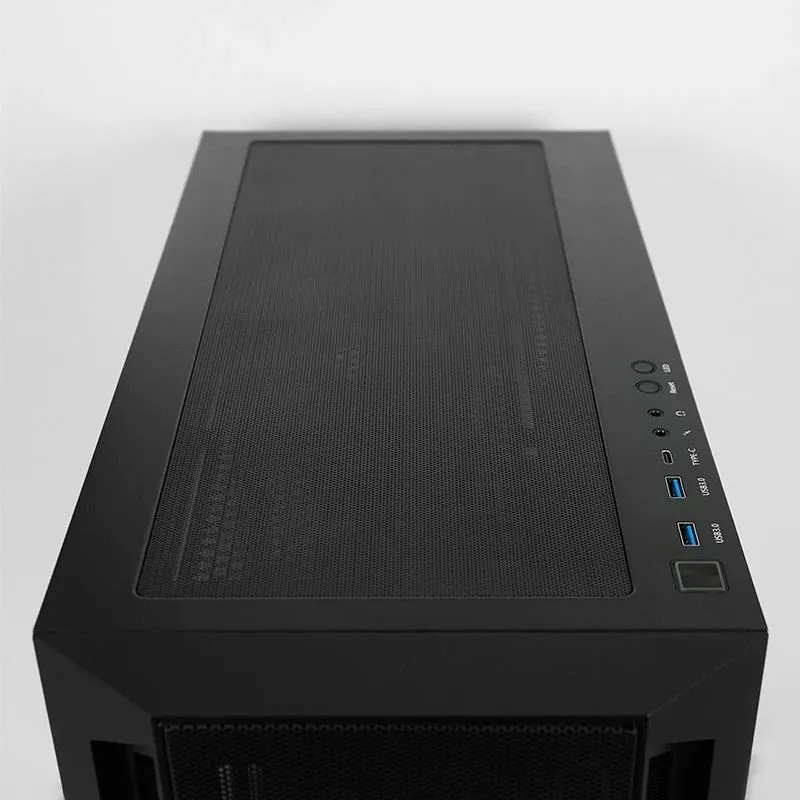 Case-CHIEFTEC-APEX AIR-MidiTower-Not included-ATX-MicroATX-MiniITX-Colour Black-GA-01B-M-OP