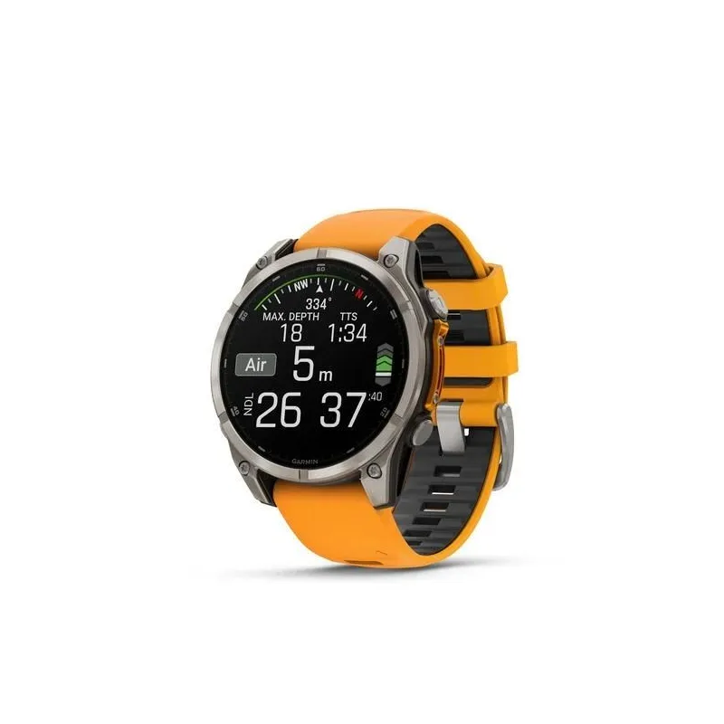 Smartwatch fenix 8 sapphire-orange 010-02904-11 garmin
