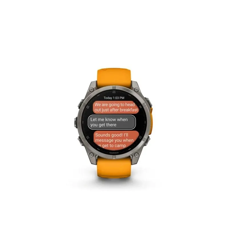 Smartwatch fenix 8 sapphire-orange 010-02904-11 garmin