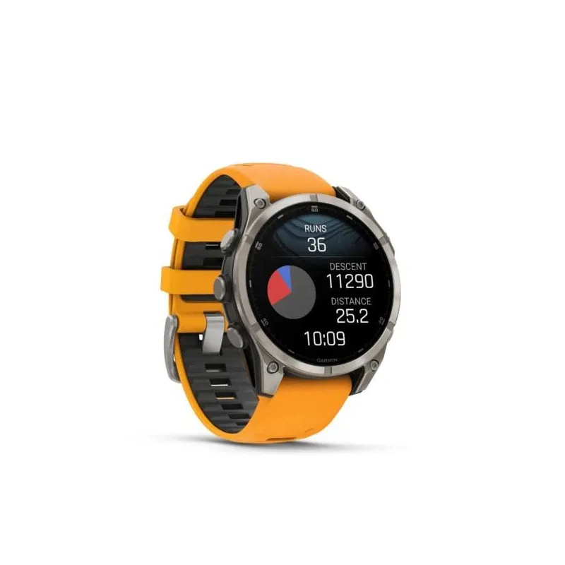 Smartwatch fenix 8 sapphire-orange 010-02904-11 garmin