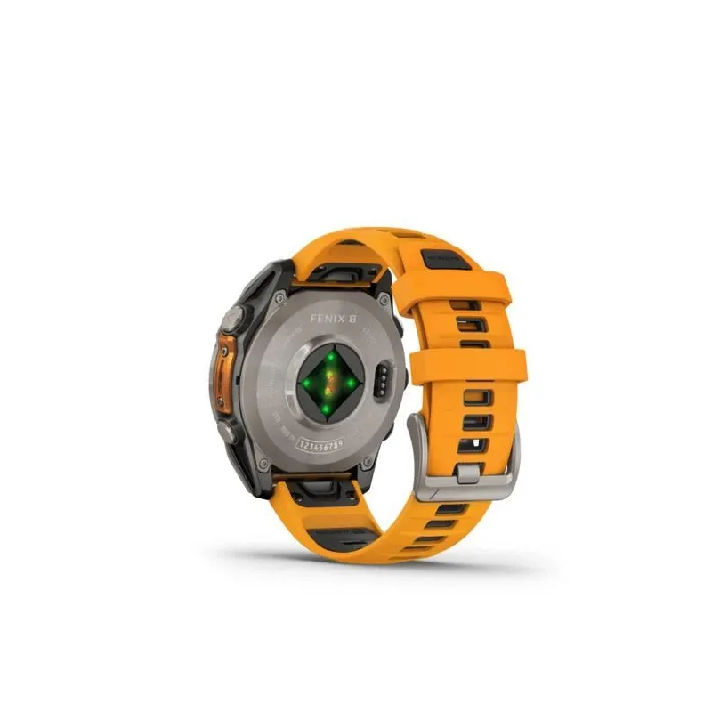 Smartwatch fenix 8 sapphire-orange 010-02904-11 garmin