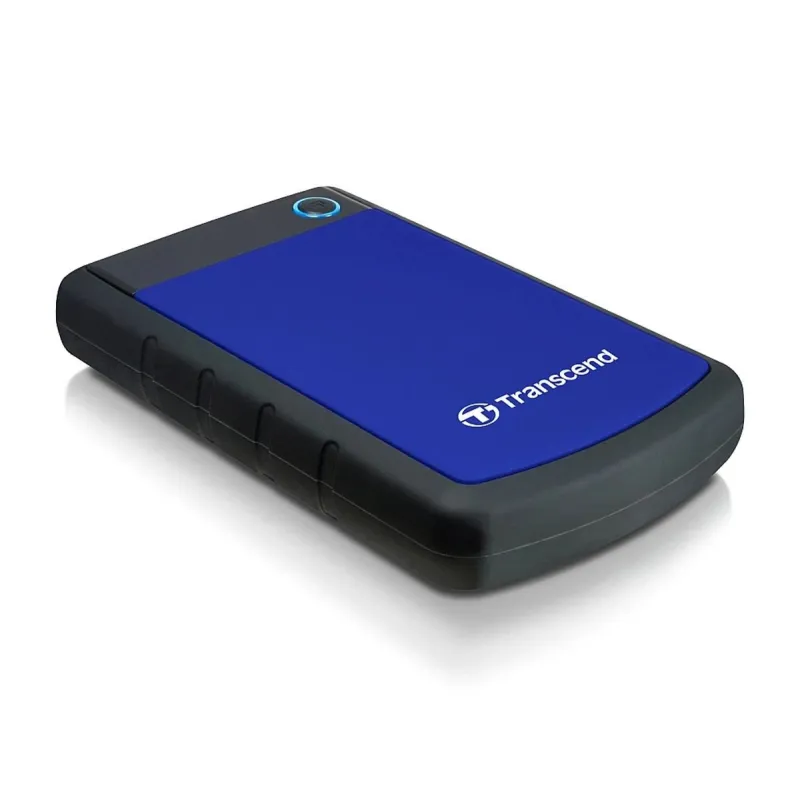 External HDD-TRANSCEND-StoreJet-2TB-USB 3.0-Colour Blue-TS2TSJ25H3B