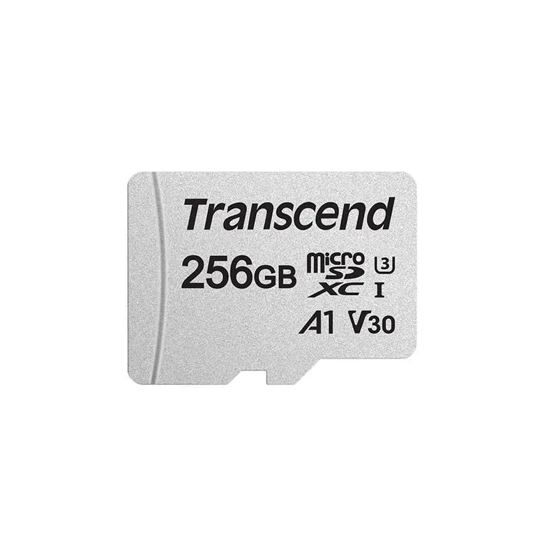 Memory micro sdxc 256gb w-adap-c10 ts256gusd300s-a transcend