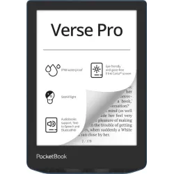 E-Reader-POCKETBOOK-Verse Pro-6-1072x1448-1xUSB-C-Wireless LAN-Bluetooth-Azure-PB634-A-WW