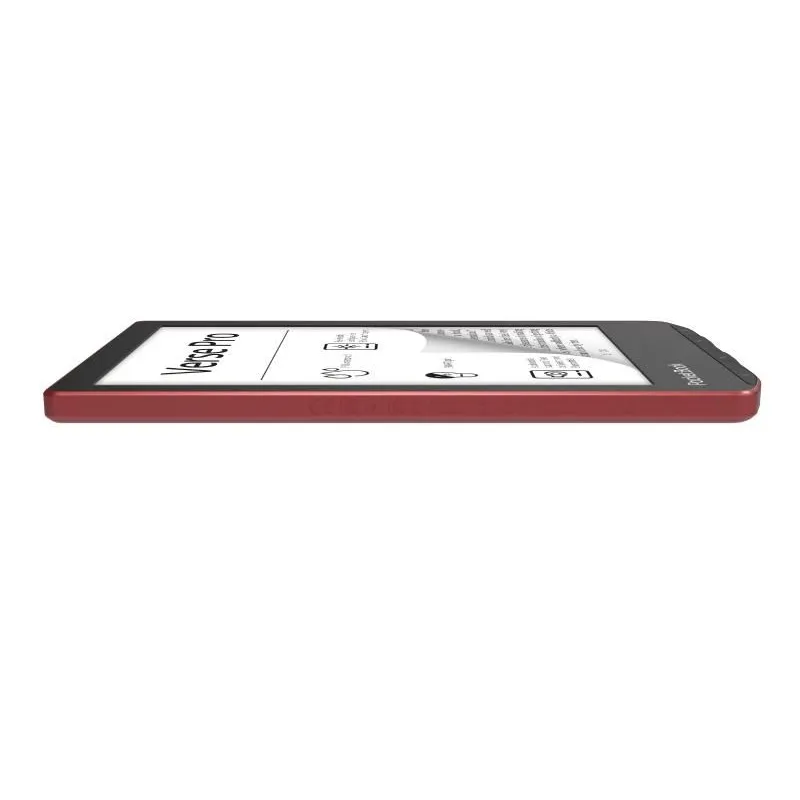 E-Reader-POCKETBOOK-Verse Pro-6-1072x1448-1xUSB-C-Wireless LAN-Bluetooth-Red-PB634-3-WW