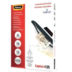 Laminator pouch imagelast-a5 125 100pcs 5307302 fellowes