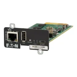 Eaton - Cybersecure Gigabit NETWORK-M3 Card for UPS and PDU - Network-M3