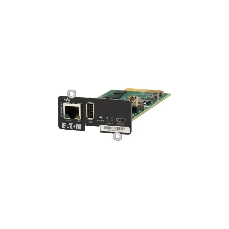 Eaton - Cybersecure Gigabit NETWORK-M3 Card for UPS and PDU - Network-M3