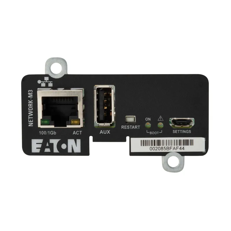 Eaton - Cybersecure Gigabit NETWORK-M3 Card for UPS and PDU - Network-M3