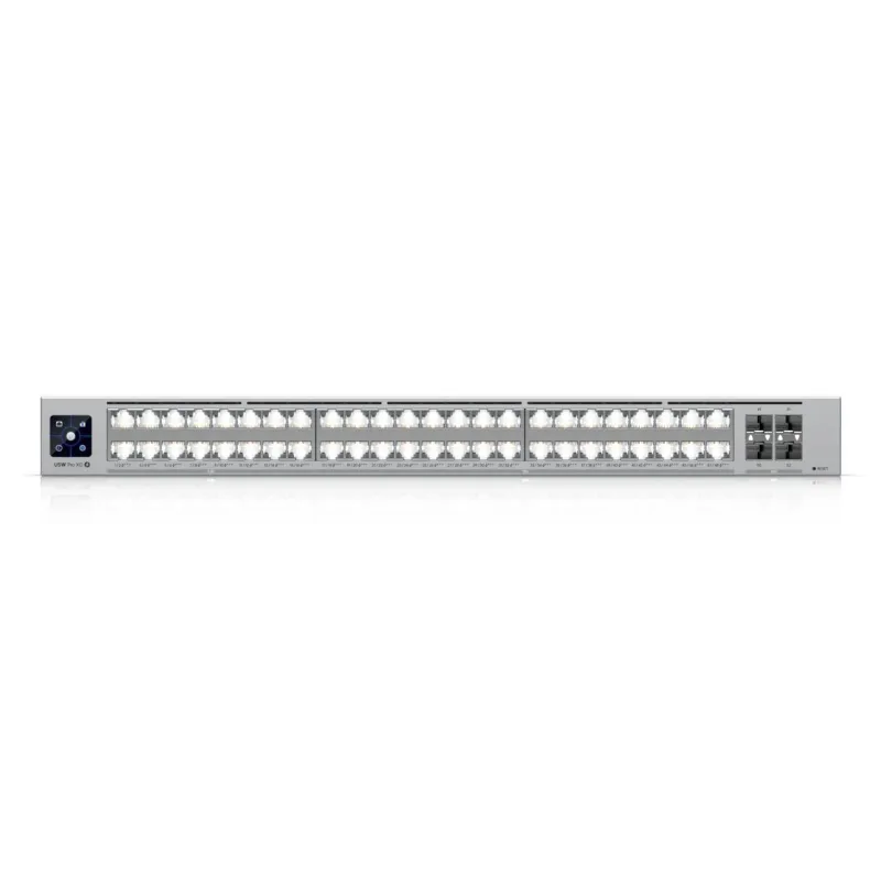 Switch-UBIQUITI-Ubiquiti UniFi Pro XG 48 PoE-Switch type Managed-Switch layer L3-Rack mounting Yes-Stackable Yes-Form factor