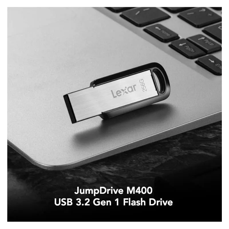 Memory drive flash usb3 256gb-m400 ljdm400256g-bnbng lexar