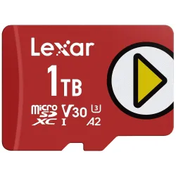 Memory micro sdxc 1tb uhs-i-play lmsplay001t-bnsng lexar