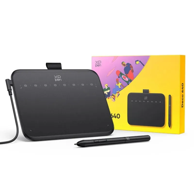 Graphic tablet 16x9cm-deco 640 xppen